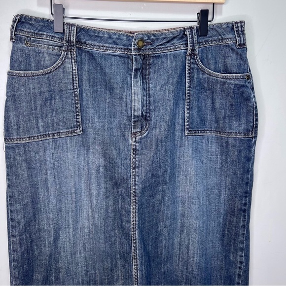 VINTAGE Jessica Sport Denim Skirt Size 18 - Picture 2 of 8